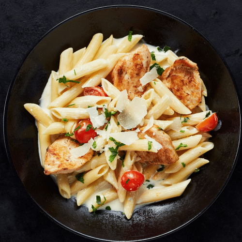 Penne Gorgonzola mit Hähnchen