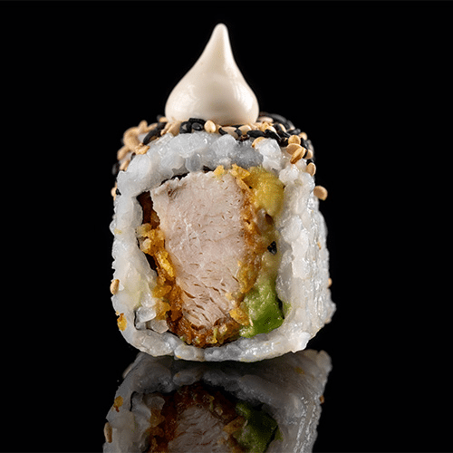 Crispy Chicken mit Avocado und Trüffelmayo California