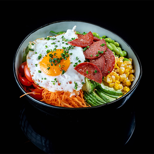 Egg-Sucuk-Bowl