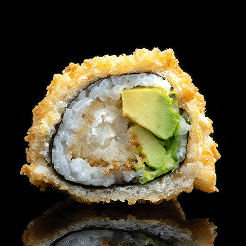 Crunchy Roll Tempura Garnele Avocado