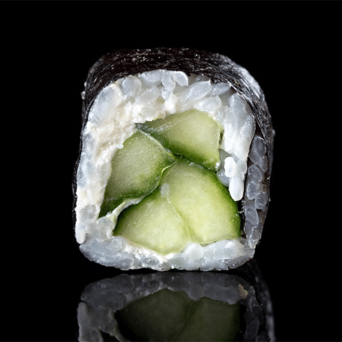 Gurke-Frischkäse Maki