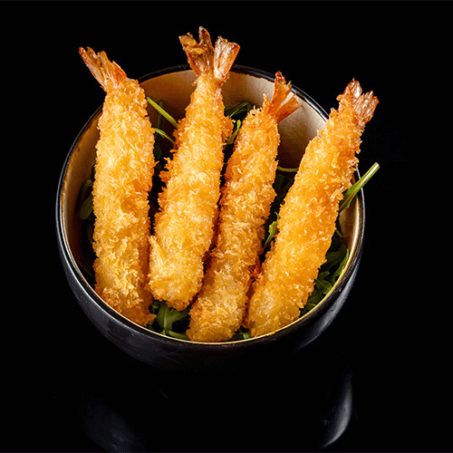Tempura Garnelen (4 Stück)
