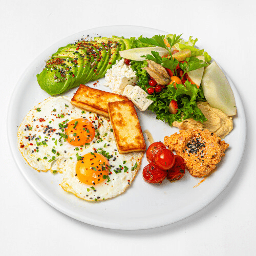 Frühstückerei Platte