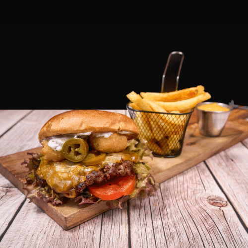 Chili Cheese Vibes Burger