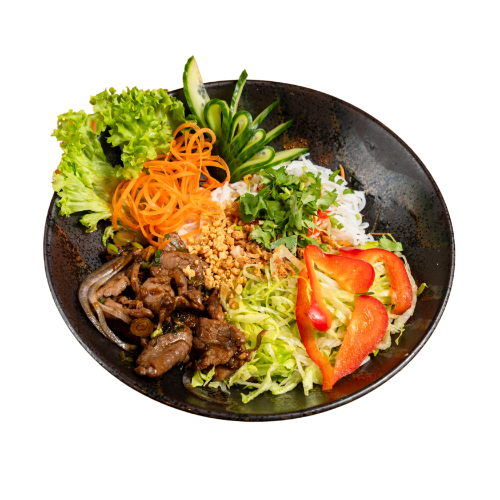 Bun Bo Nam - Lauwarme Reisnudel Bowl