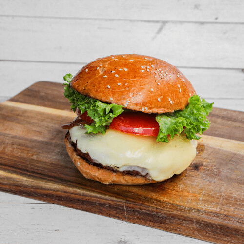 Raclette Rocket Burger