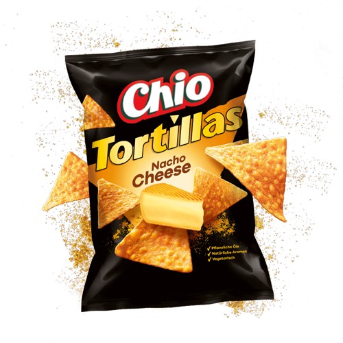 Chio Tortillas Nacho Cheese 200g