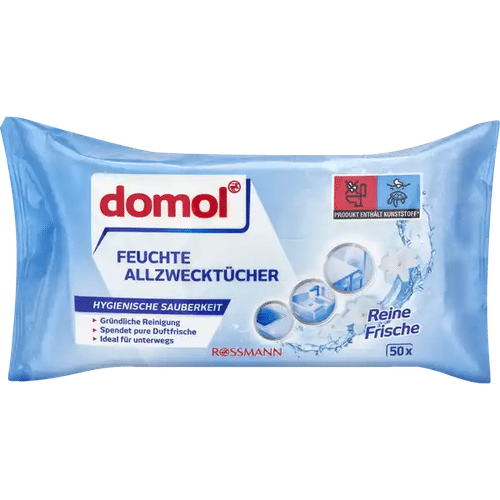Domol Feuchte Allzwecktücher 50x