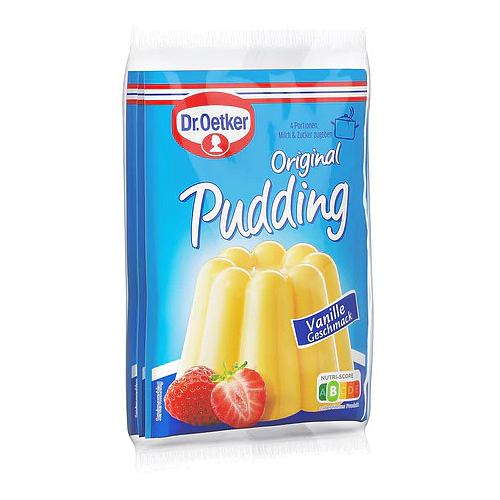 Dr.Oetker Pudding Vanille Sahne geschmack 3x 37g