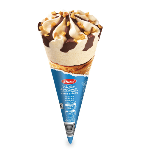 K-Classic Waffelhörnchen Vanille 71g