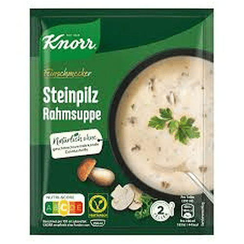 Knorr Steinpilz Rahmsuppe