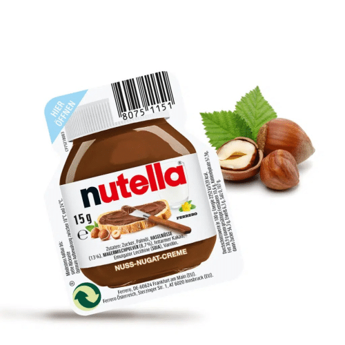 Nutella aufstrich 15g