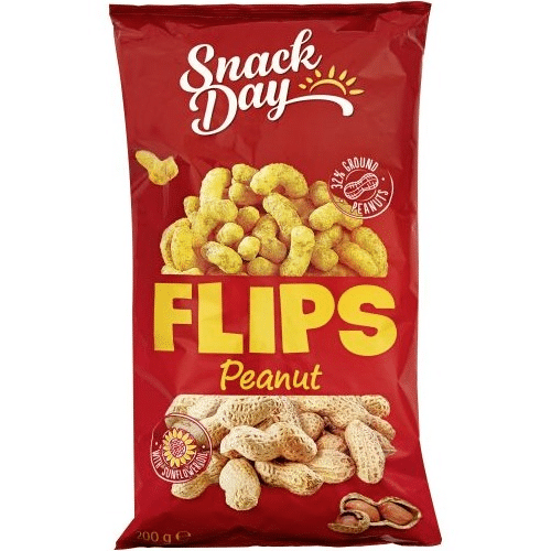 Snack Day Erdnuss Flips 200g