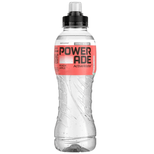 Powerade active Water Peach Apple