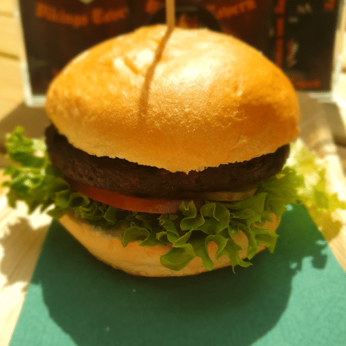 Veganer Burger