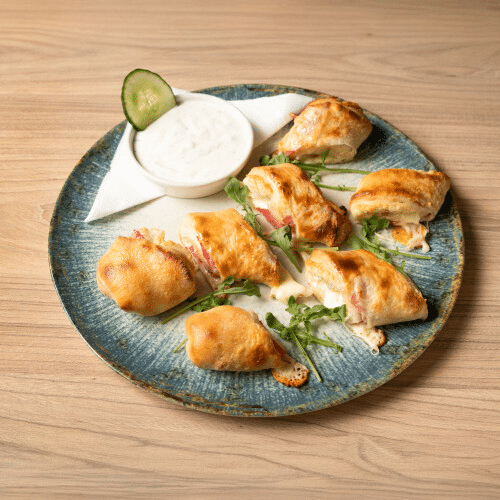 Pizzabrötchen mit Käse