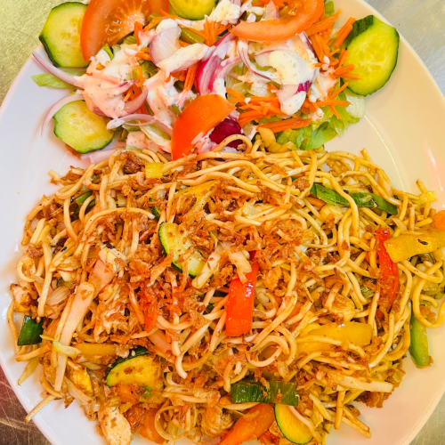 Gebratene Reis Mit Rindfleisch
