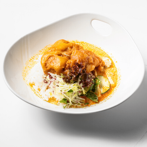 Ente in rotem Curry