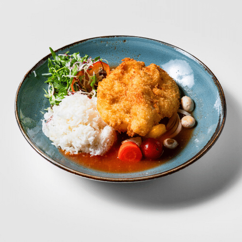 Hähnchenfilet in Tempura