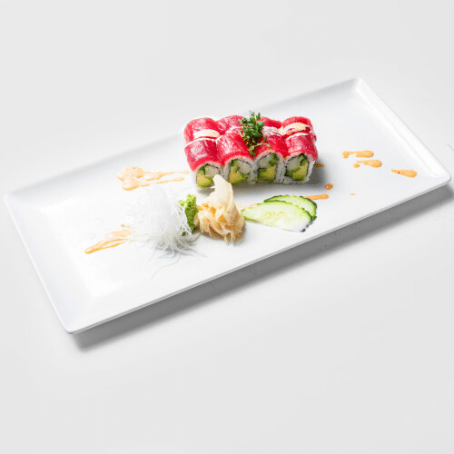 Sake Avocado Inside Out