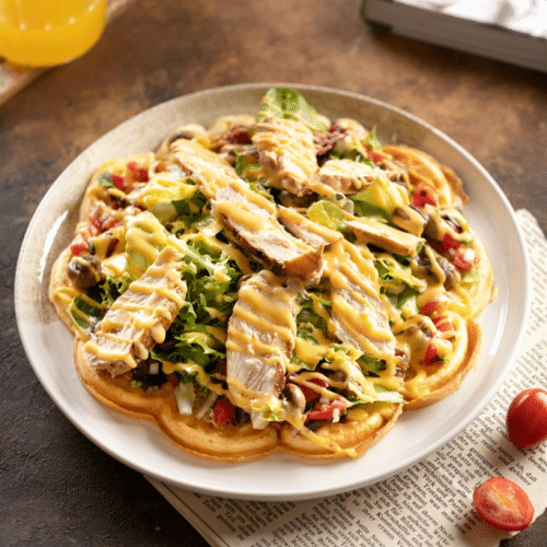 Hähnchen mit Käse- oder Knoblauchsauce