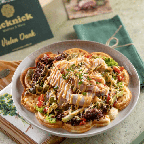 Schinken mit Käsesauce
