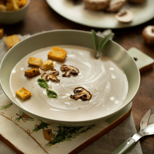 Pilzsuppe