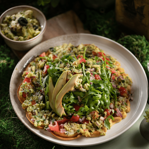 Vegane Waffel Mexicano