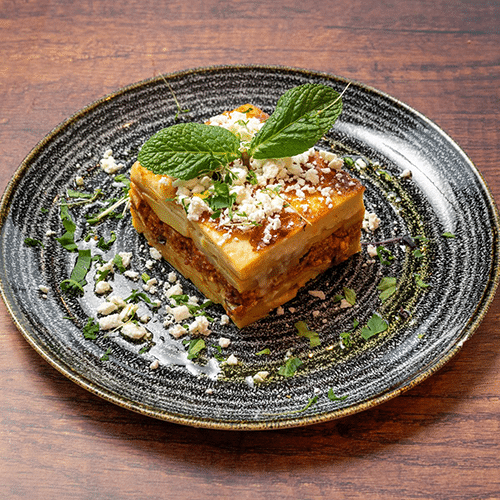Moussaka-Traditionell Auflauf