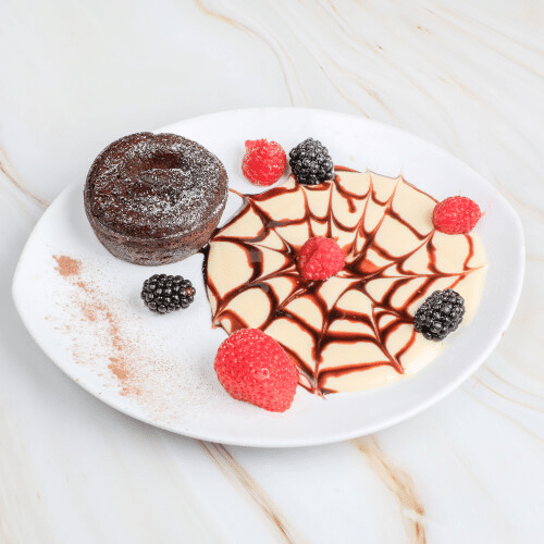 Schokoküchlein mit Vanillesoße
