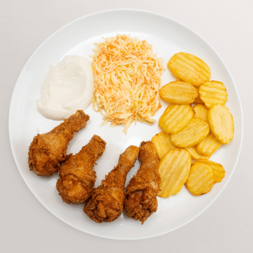 Menü 4 Fried Chicken