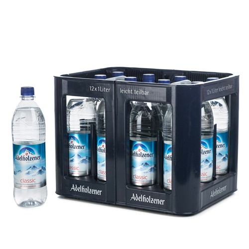 Adelholzener Mineralwasser classic 1 x 1.0l (MEHRWEG)