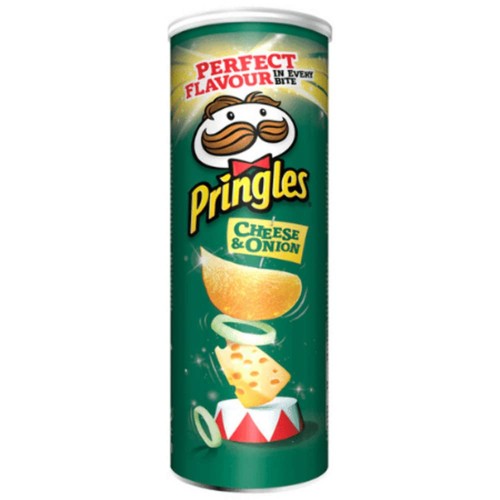 Pringles Chips Cheese & Onion 185g