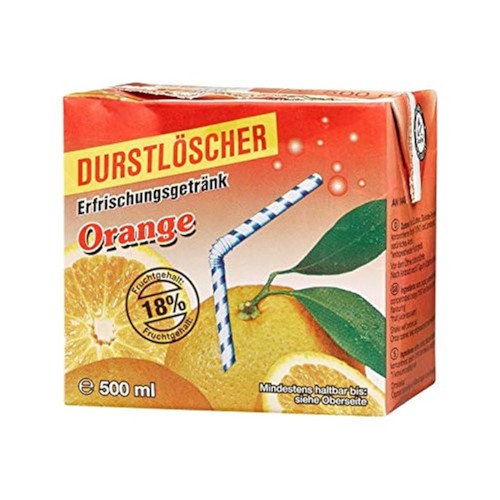 Durstlöscher Orange Geschmack 0.5l