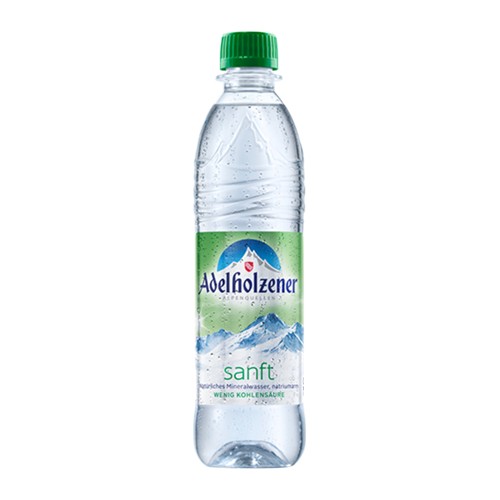Adelholzener Mineralwasser Sanft 0.5l (EINWEG)