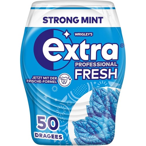 Extra Fresh Strong Mint Kaugummis 70g