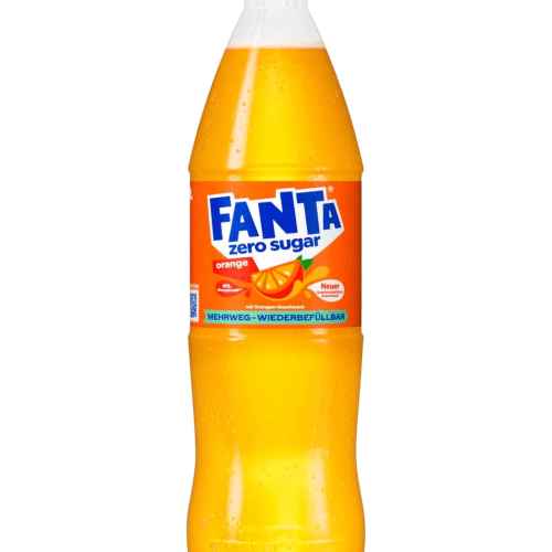 Fanta Zero Sugar Orange 1,0l
