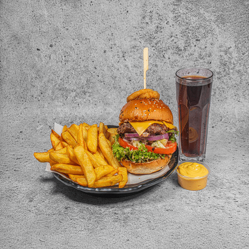 Golden Globe Burger-Menü