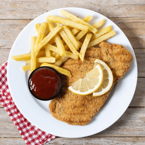 Rahm Hähnchenschnitzel