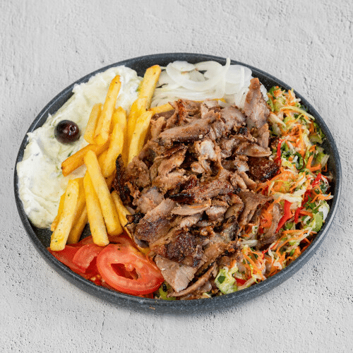 Gyros Teller Hähnchen