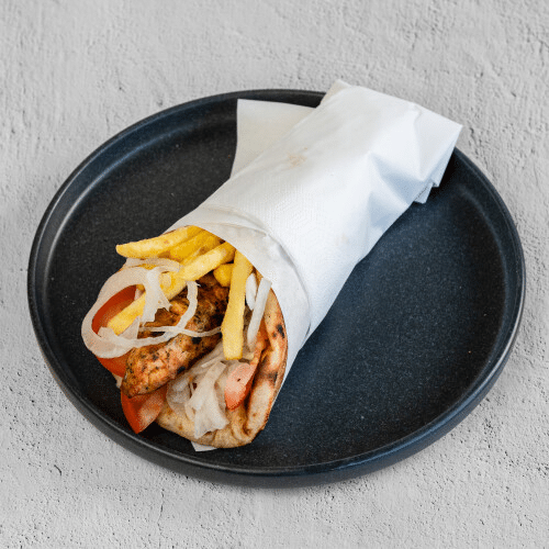 Pita Souvlaki Hähnchen