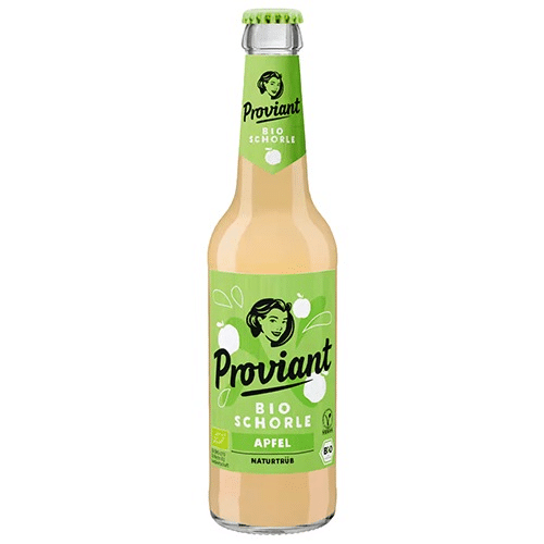 Proviant Bio Schorle Apfel 0,33l