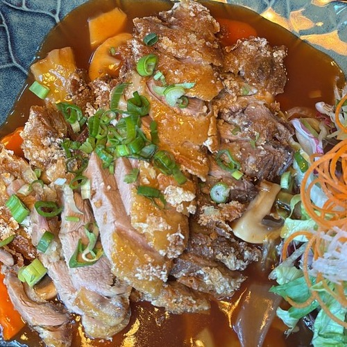 Süß-Saure Sauce - Knusprige Ente