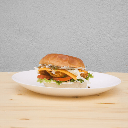 Chicken Nuggets Burger