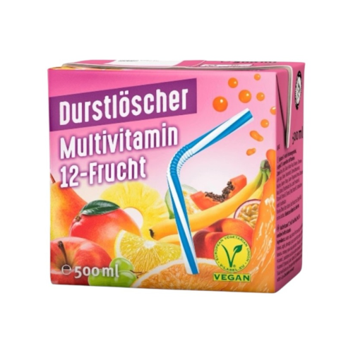Durstlöscher Multivitamin 0,5l (pfandfrei)