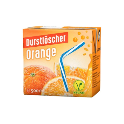 Durstlöscher Orange 0,5l (pfandfrei)