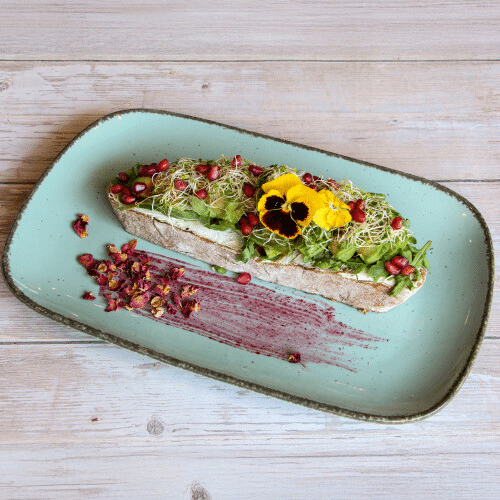 Avocado-Frischkäse Brot