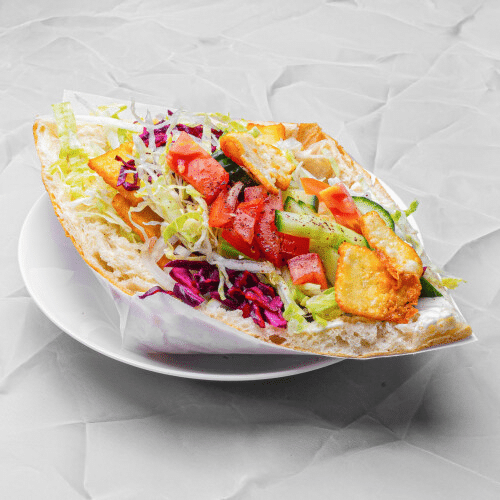 Halloumi im Brot