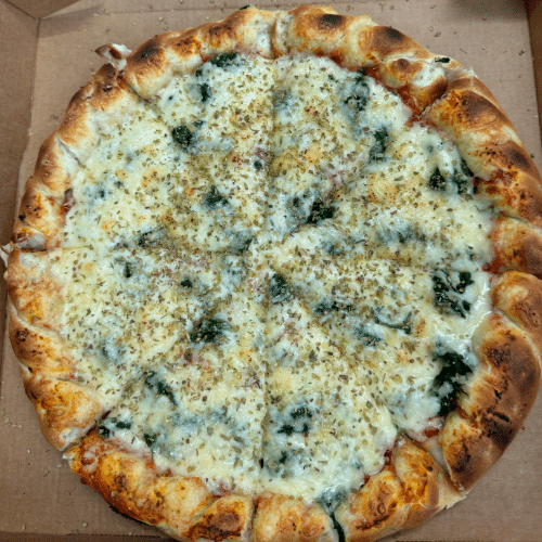 Pizza Spinat