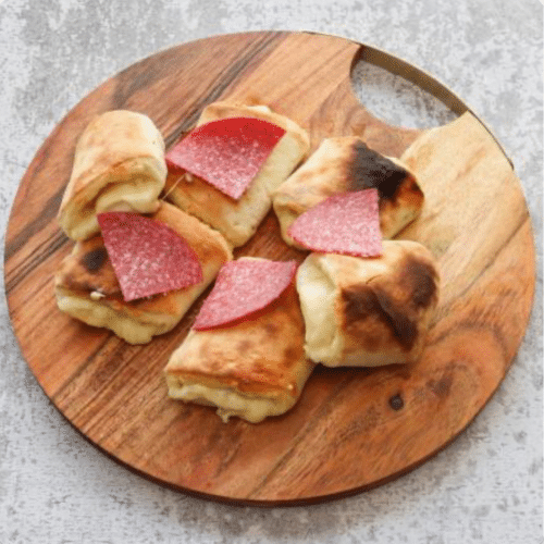 Pizzabrötchen Cheesy-Salami